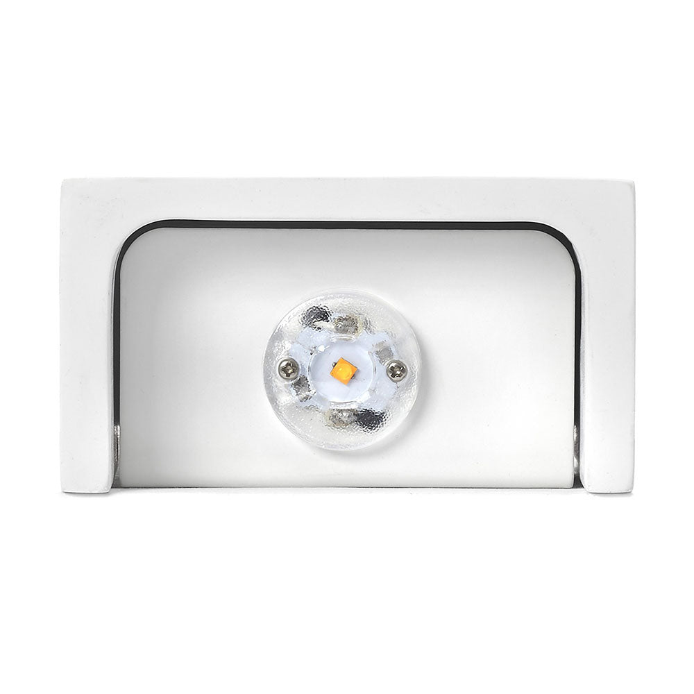 Retho 6W LED Up & Down Rectangular Plaster Wall Light Warm White - WL8429