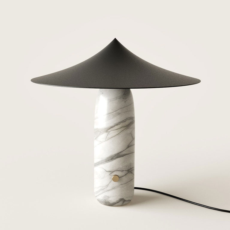 Kine LED Table Lamp White / Matt Black - ARO.S1288/BCO+1288/NEG
