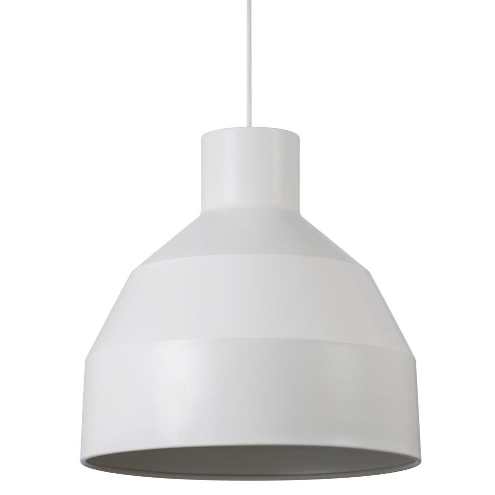 William 32 1 Light Pendant Matt White - 48463001