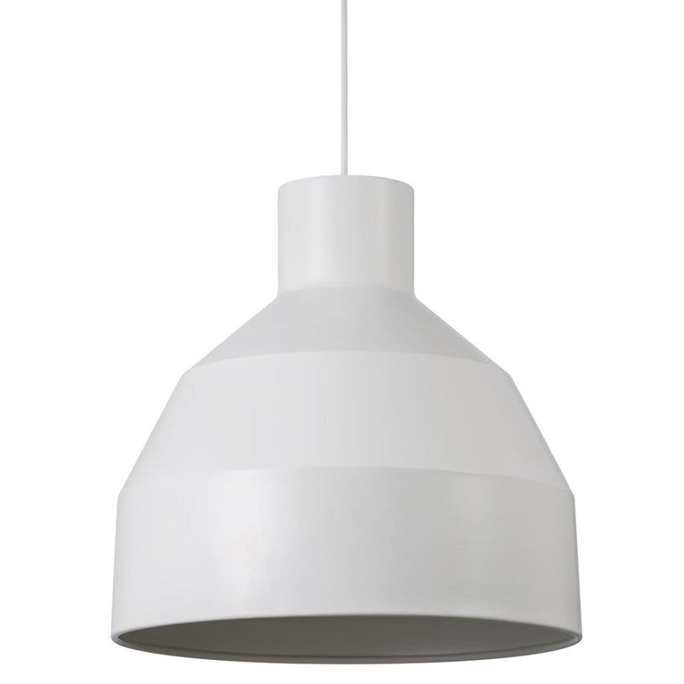 William 32 1 Light Pendant Matt White - 48463001
