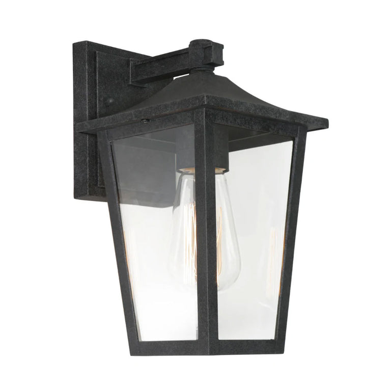 York 1 Light Wall Light Greystone - YORK1EGS