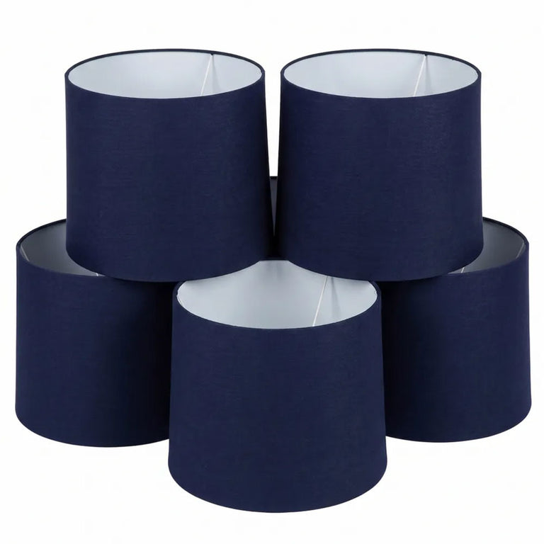 Capella Tapered Shade Medium Navy Bulk Buy Qty 5 - Z13291