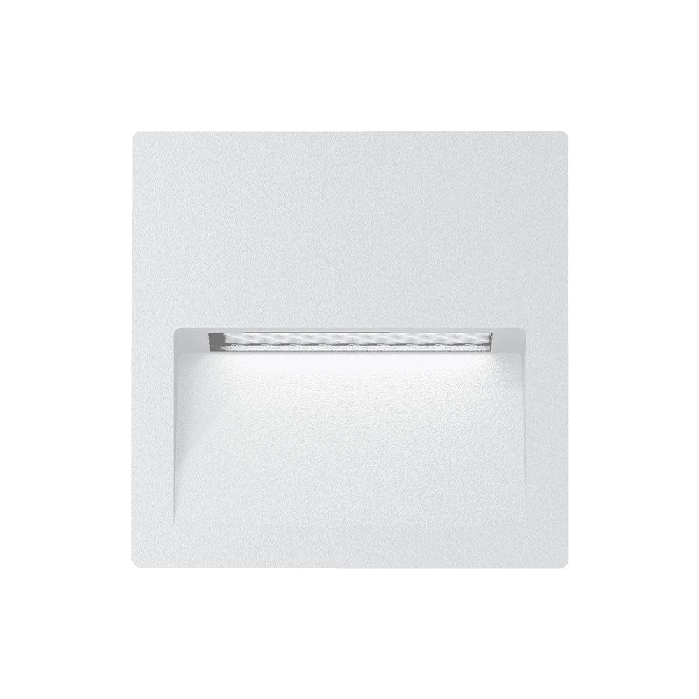 ZAC-PRO-5-240V-SQR 5W LED Recessed Step Light White / Tri-Colour - 10313
