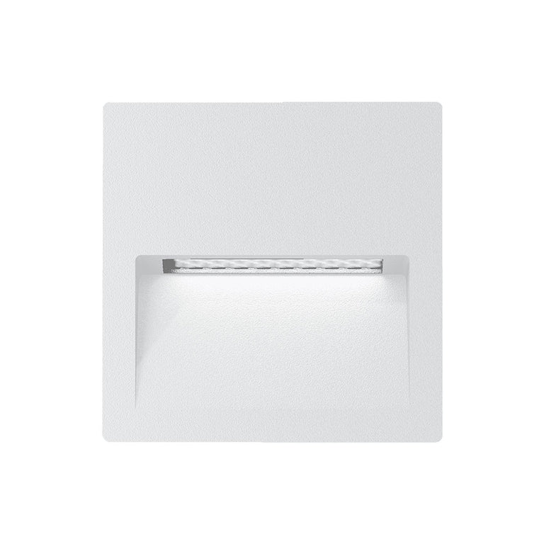 ZAC-PRO-5-240V-SQR 5W LED Recessed Step Light White / Tri-Colour - 10313