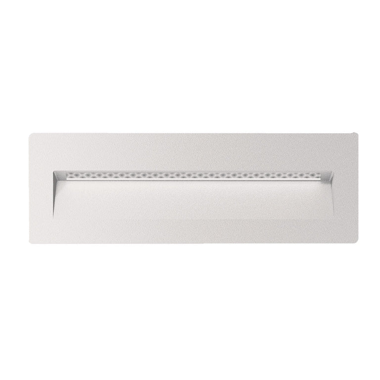 ZAC-PRO-8-12/24V 8W LED 12V ~ 24V DC Rectangular Recessed Brick Light White / Tri-Colour - 10322