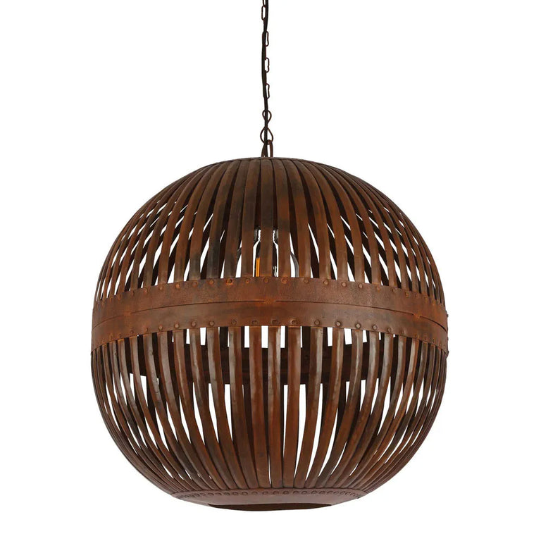 Esch Ball Pendant Antique Rust - ZAF5238RU