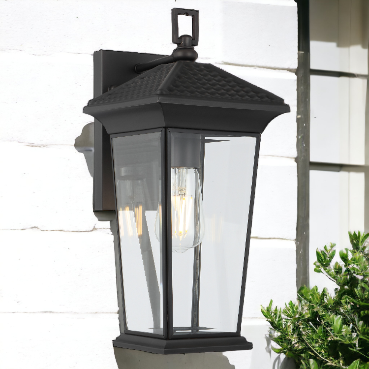 Zeldin 40 Exterior Wall Bracket Black - ZELDIN EX40-BK