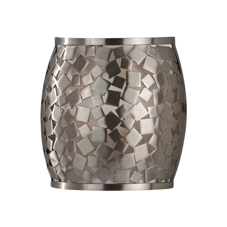Zara Wall Light Brushed Steel - FE-ZARA1