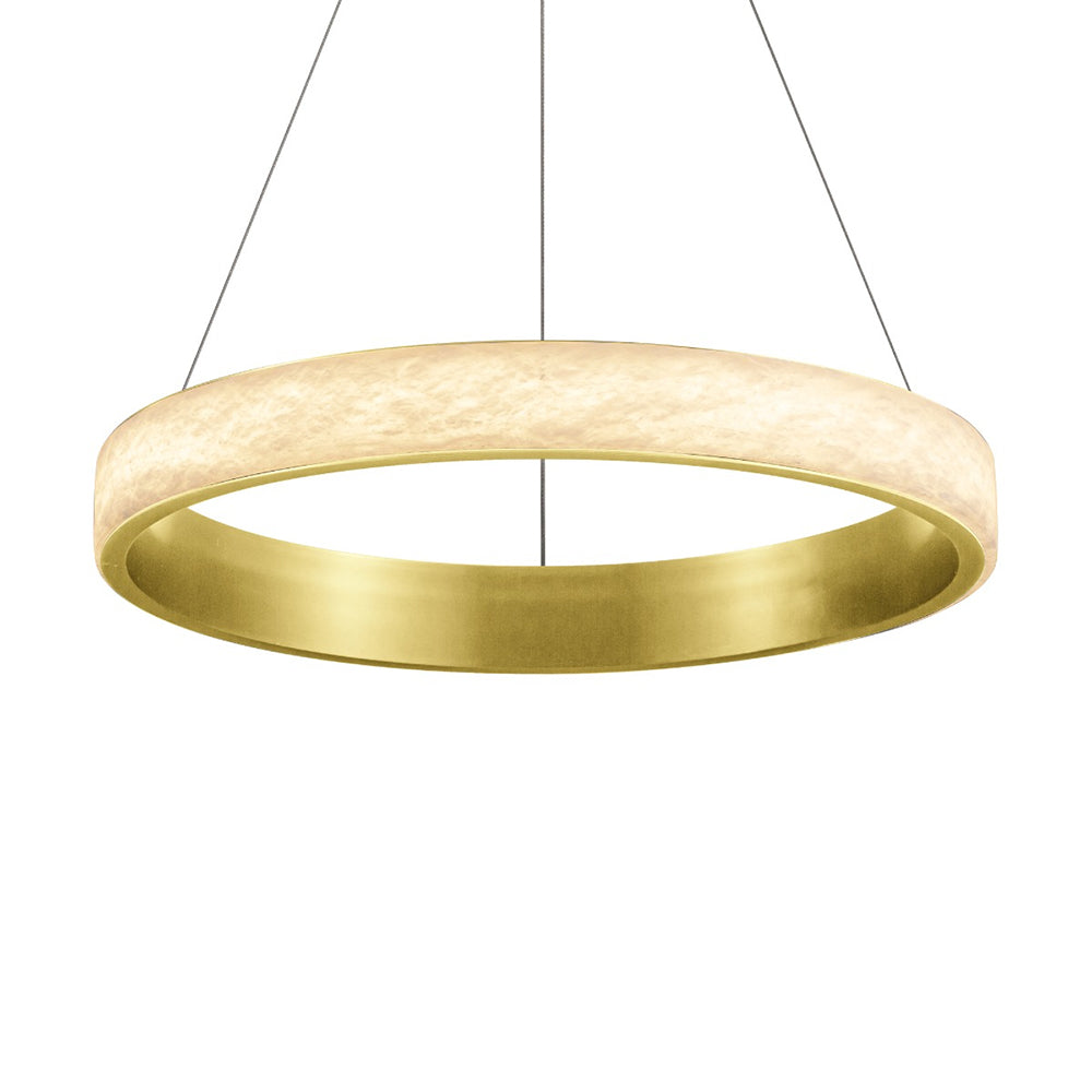 Alabaster 530 LED Pendant Gold