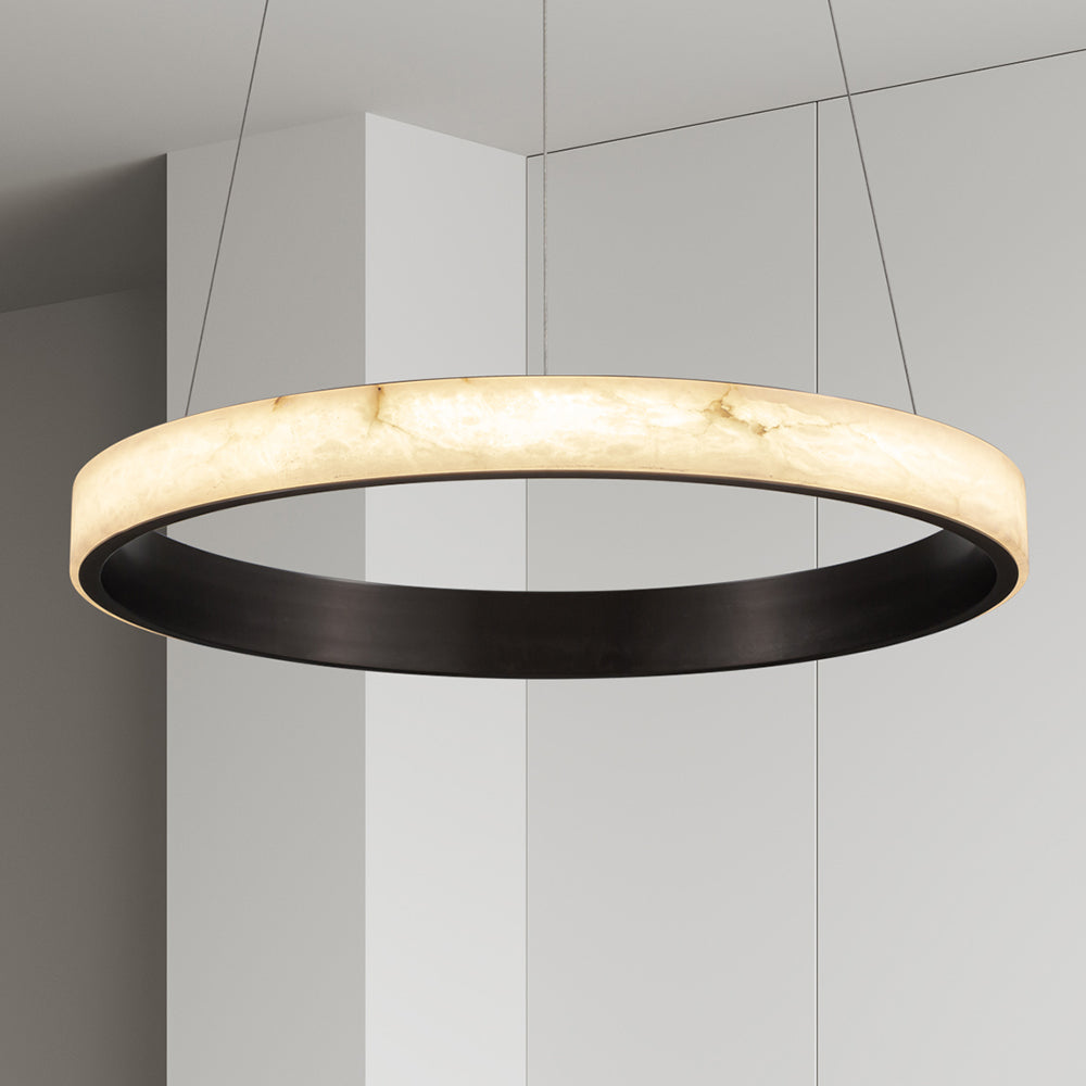 Alabaster 675 LED Pendant Black
