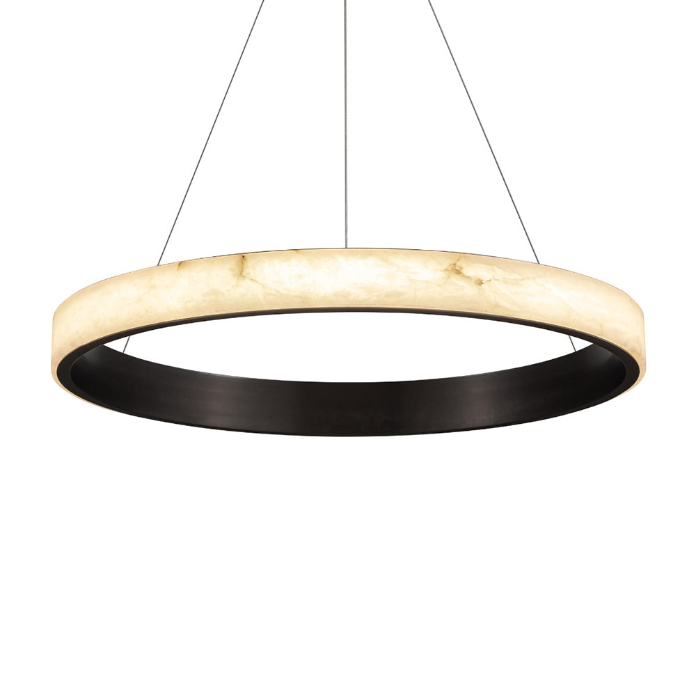 Alabaster 675 LED Pendant Black