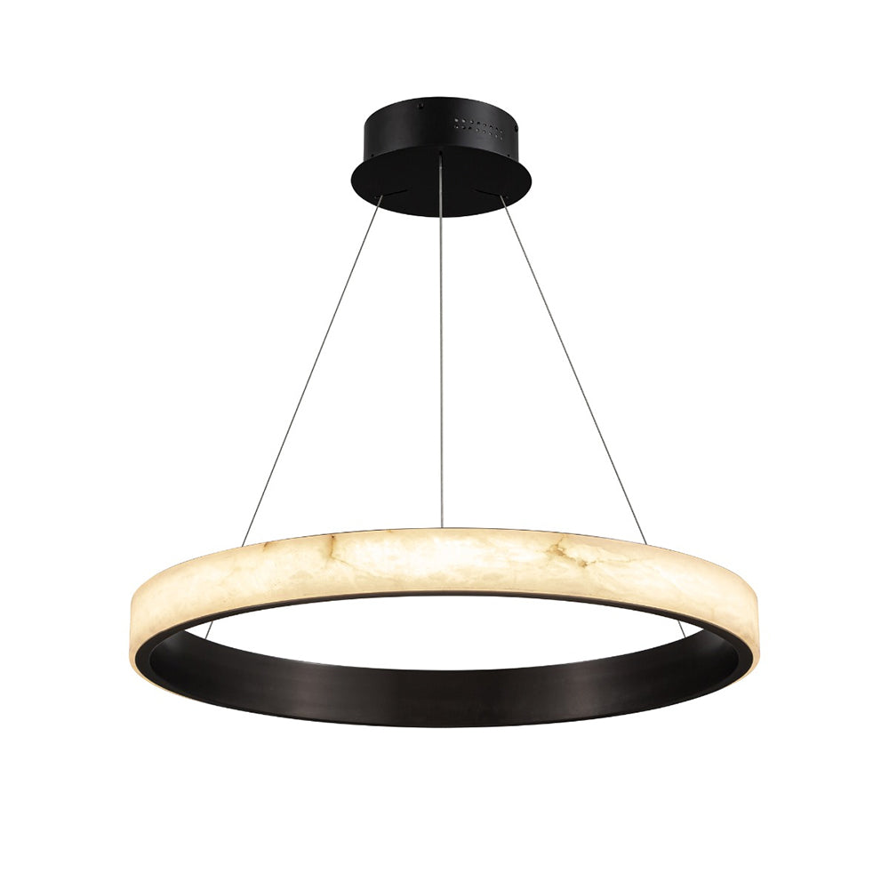 Alabaster 675 LED Pendant Black