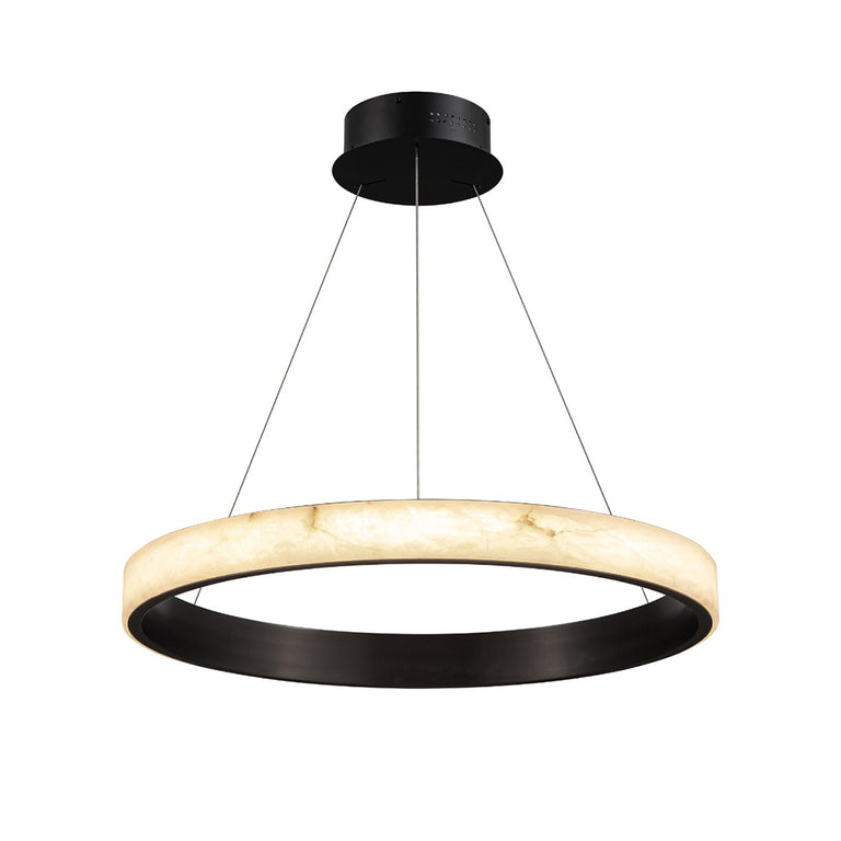 Alabaster 675 LED Pendant Black