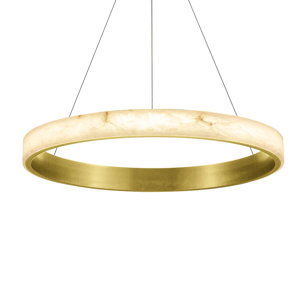 Alabaster 675 LED Pendant Gold