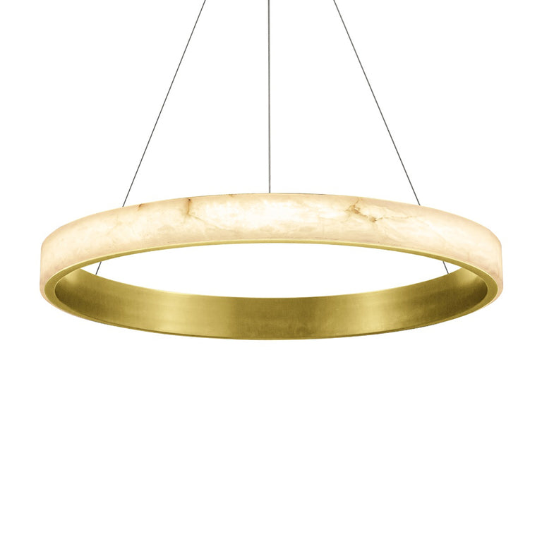 Alabaster 675 LED Pendant Gold