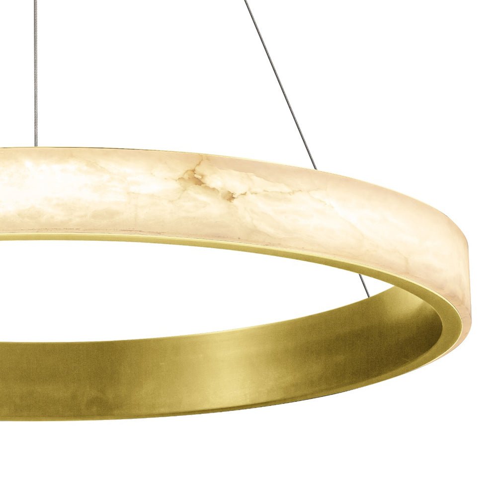 Alabaster 675 LED Pendant Gold