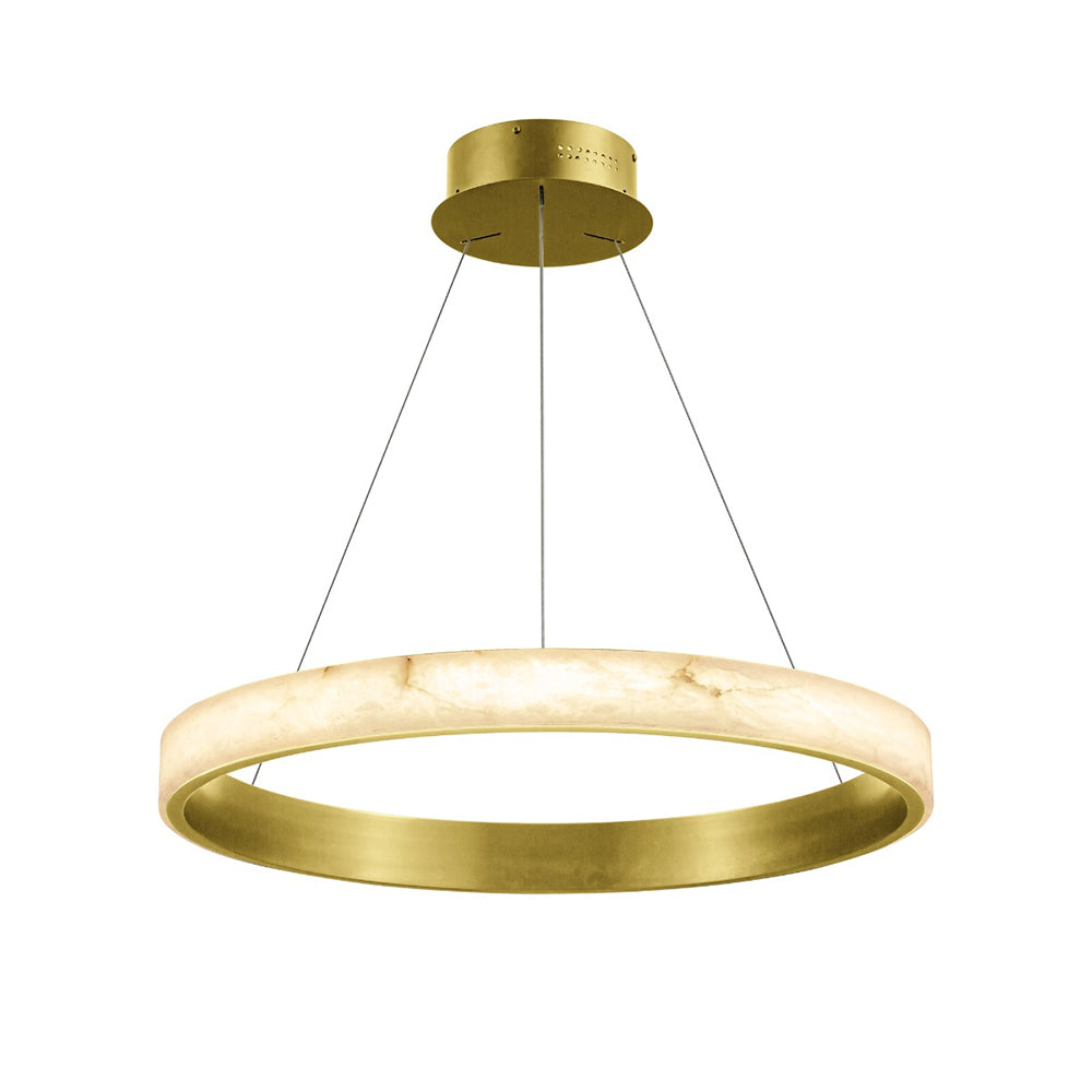 Alabaster 675 LED Pendant Gold