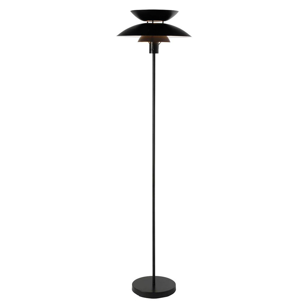 Allegra Modern Floor Lamp Matt Black - 22707