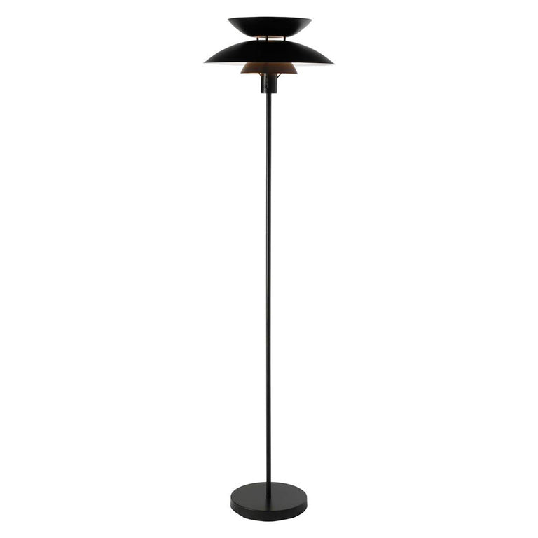 Allegra Modern Floor Lamp Matt Black - 22707