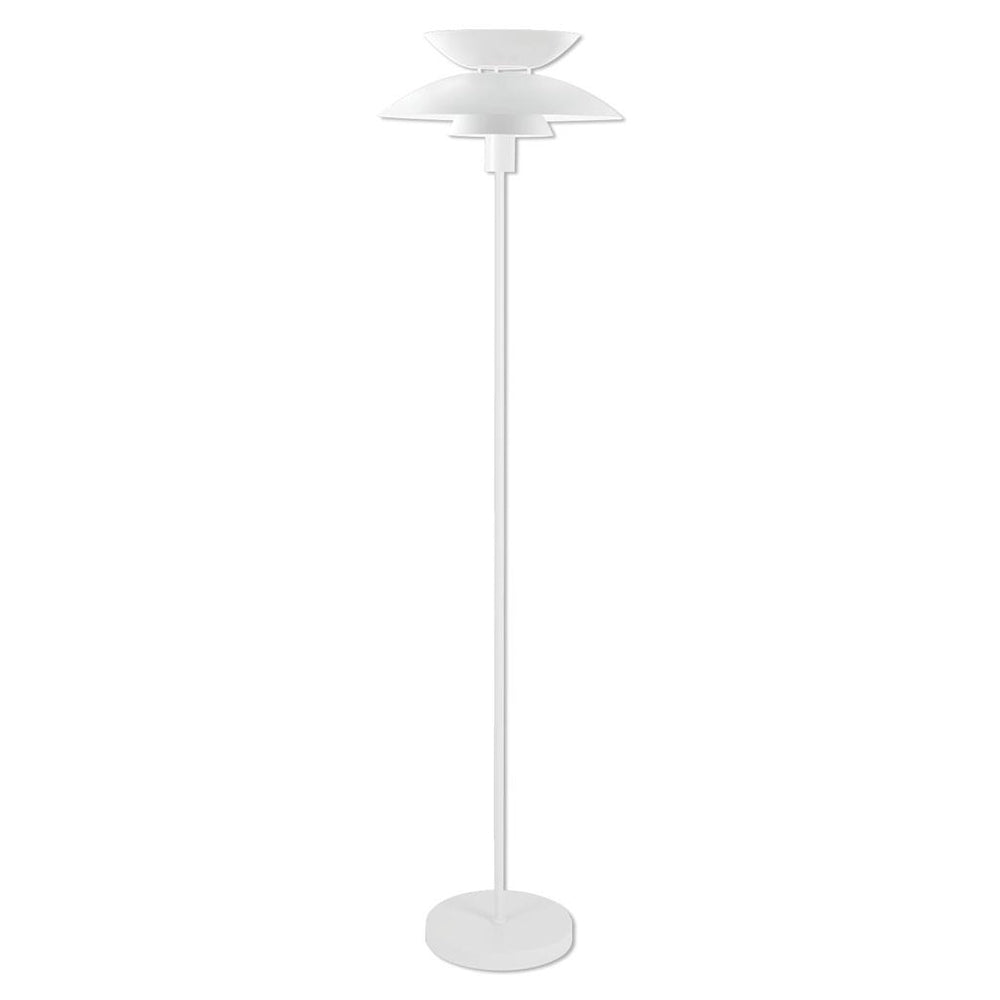 Allegra Modern Floor Lamp Matt White - 22708