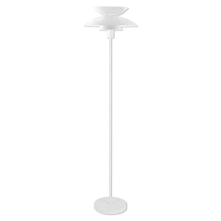 Allegra Modern Floor Lamp Matt White - 22708