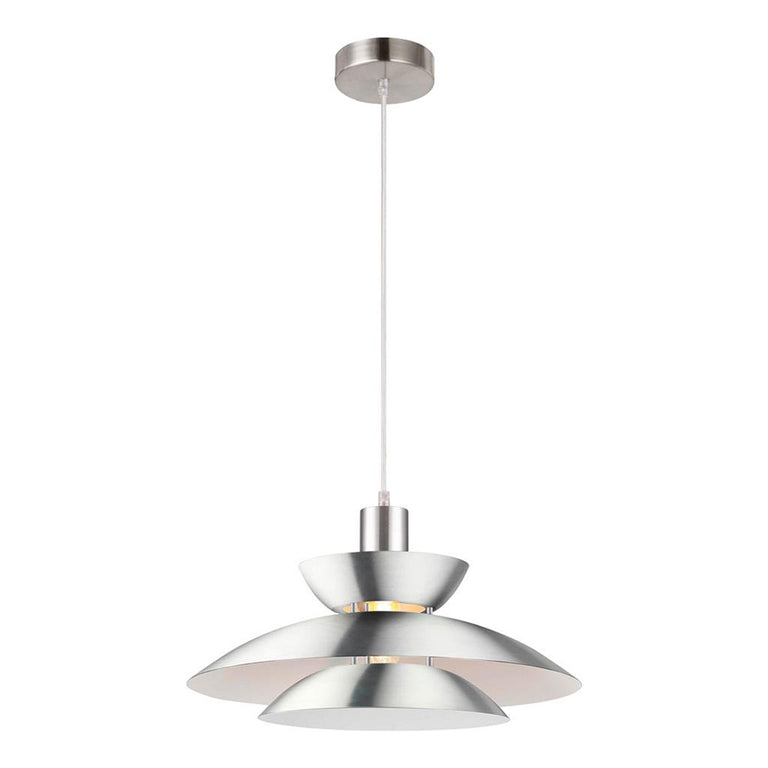 Allegra Modern Pendant Satin Chrome - 22703