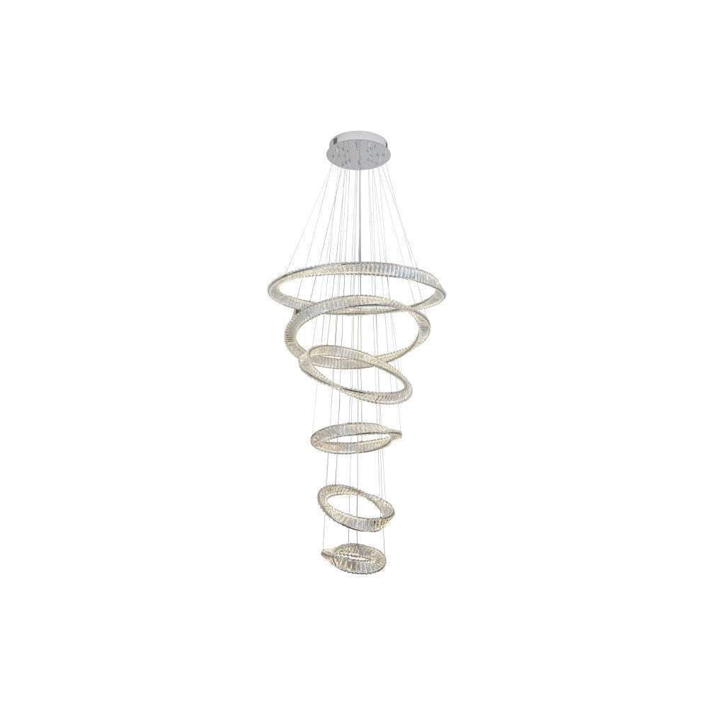 Atticus Crystal LED Pendant