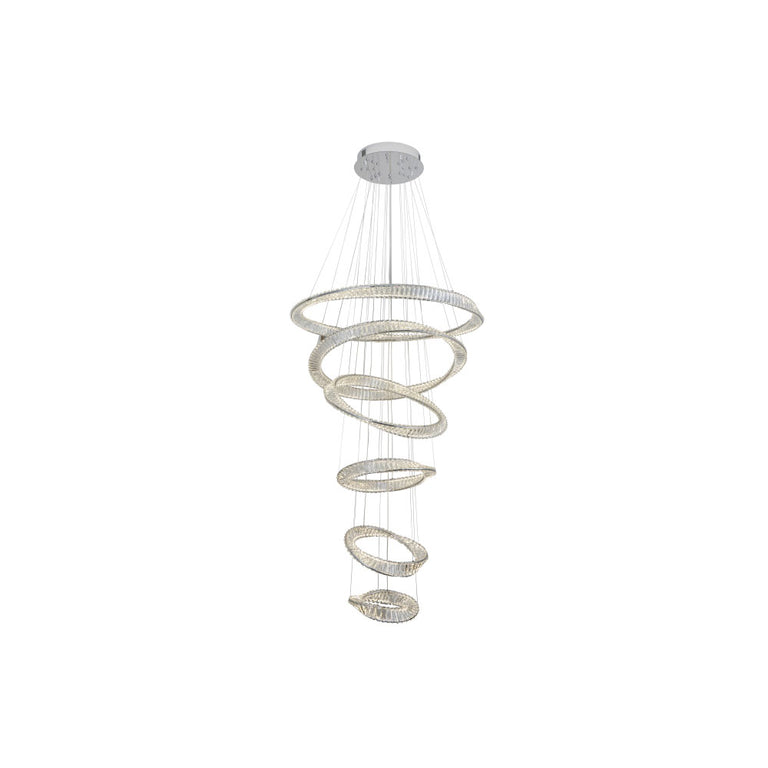 Atticus Crystal LED Pendant