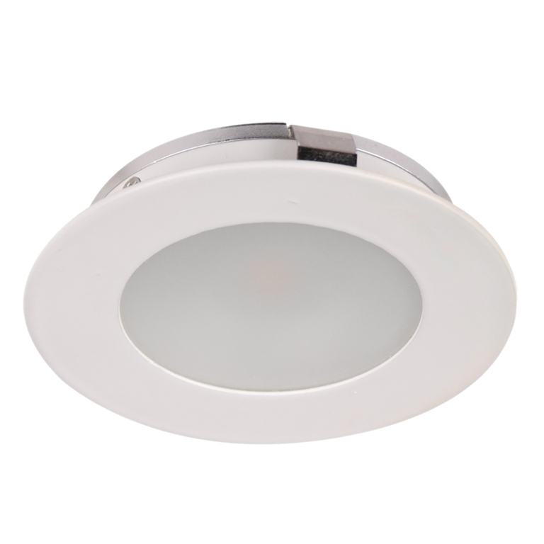 Anova 4W LED Recessed Cabinet Light White / Cool White - S9105CW/WH