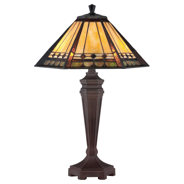Arden Table Lamp Bronze Patina - QZ/ARDEN/TL