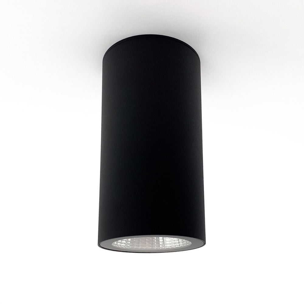 Arena 20W LED Dimmable High CRI Surface Mounted Downlight Black / Warm White