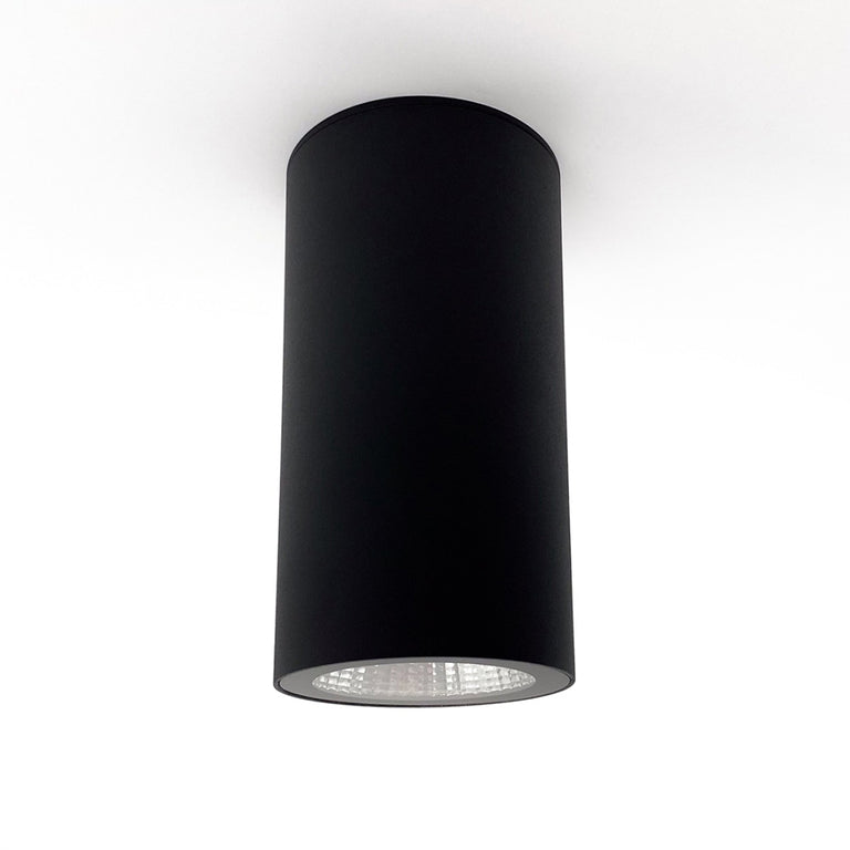 Arena 20W LED Dimmable High CRI Surface Mounted Downlight Black / Warm White