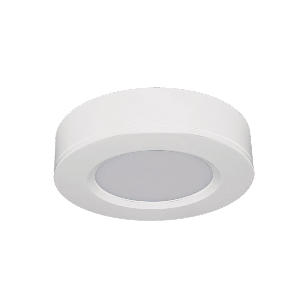 Astra 3.6W 12V DC Dimmable LED Recessed / Surface Mounted Cabinet Light White / Tri-Colour - 21516