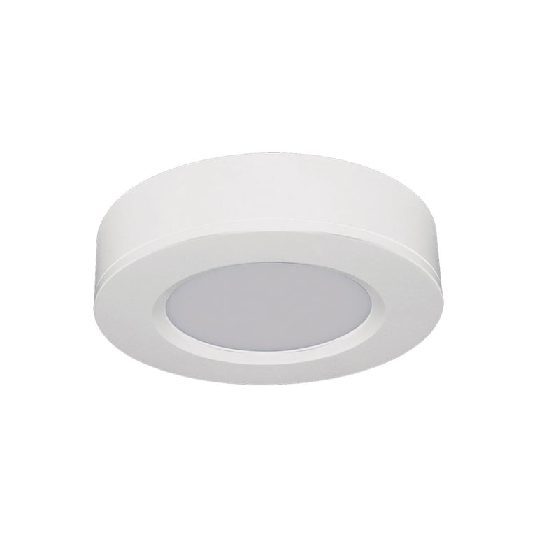 Astra 3.6W 12V DC Dimmable LED Recessed / Surface Mounted Cabinet Light White / Tri-Colour - 21516