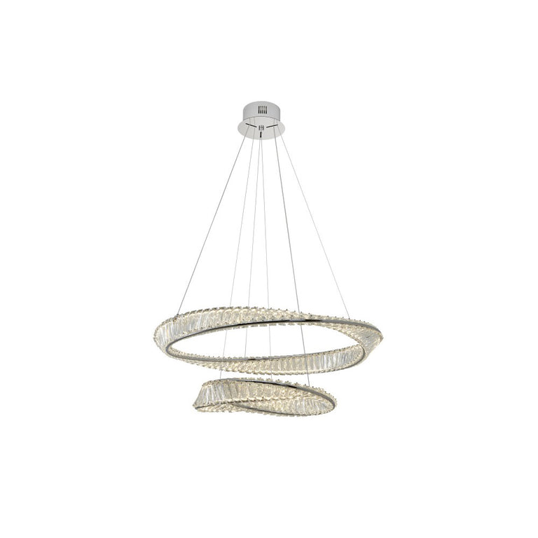 Atticus Crystal 800 + 500 LED Pendant