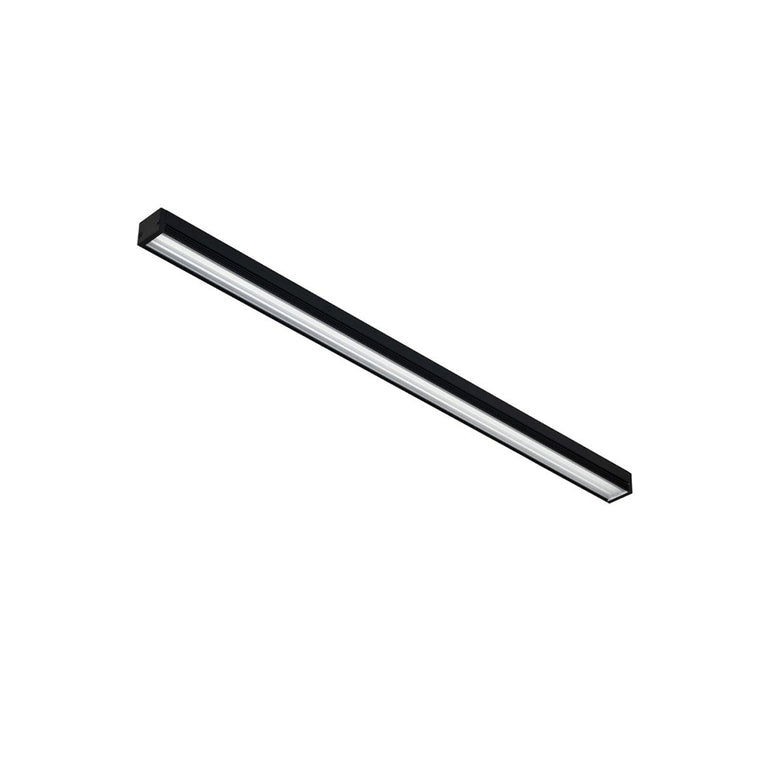 Magnetic 12W LED Slim Linear Flood Light SQ Black / Warm White