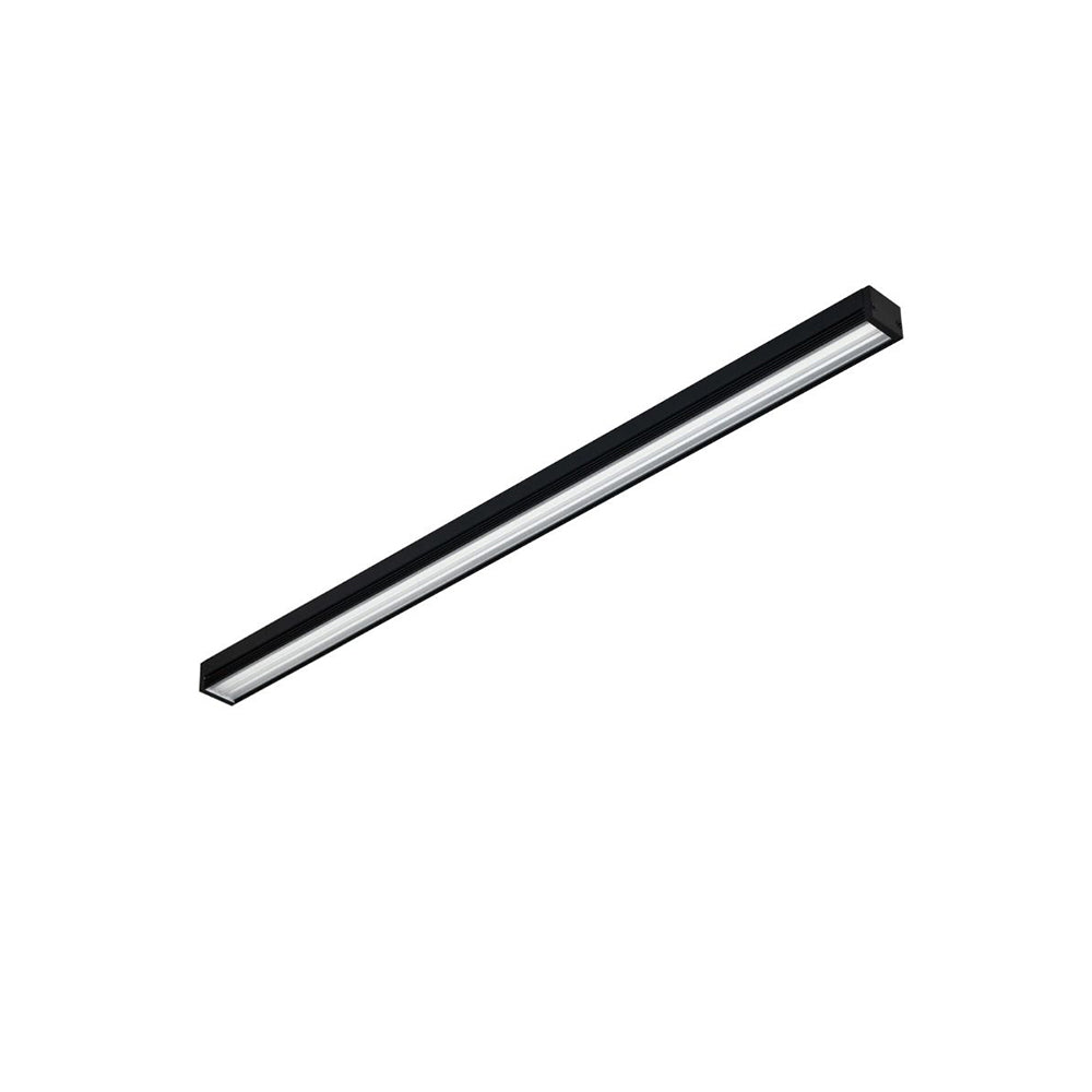 Magnetic 12W LED Slim Linear Flood Light SQ Black / Warm White