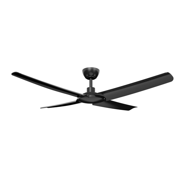 Barden 52" 30W DC Four Blade Ceiling Fan Black - SDCF21/52/4BK