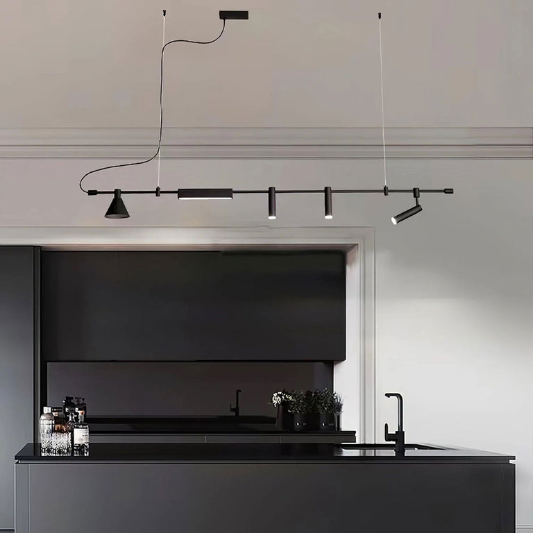 Barrell 25W LED Pendant Black / Warm White