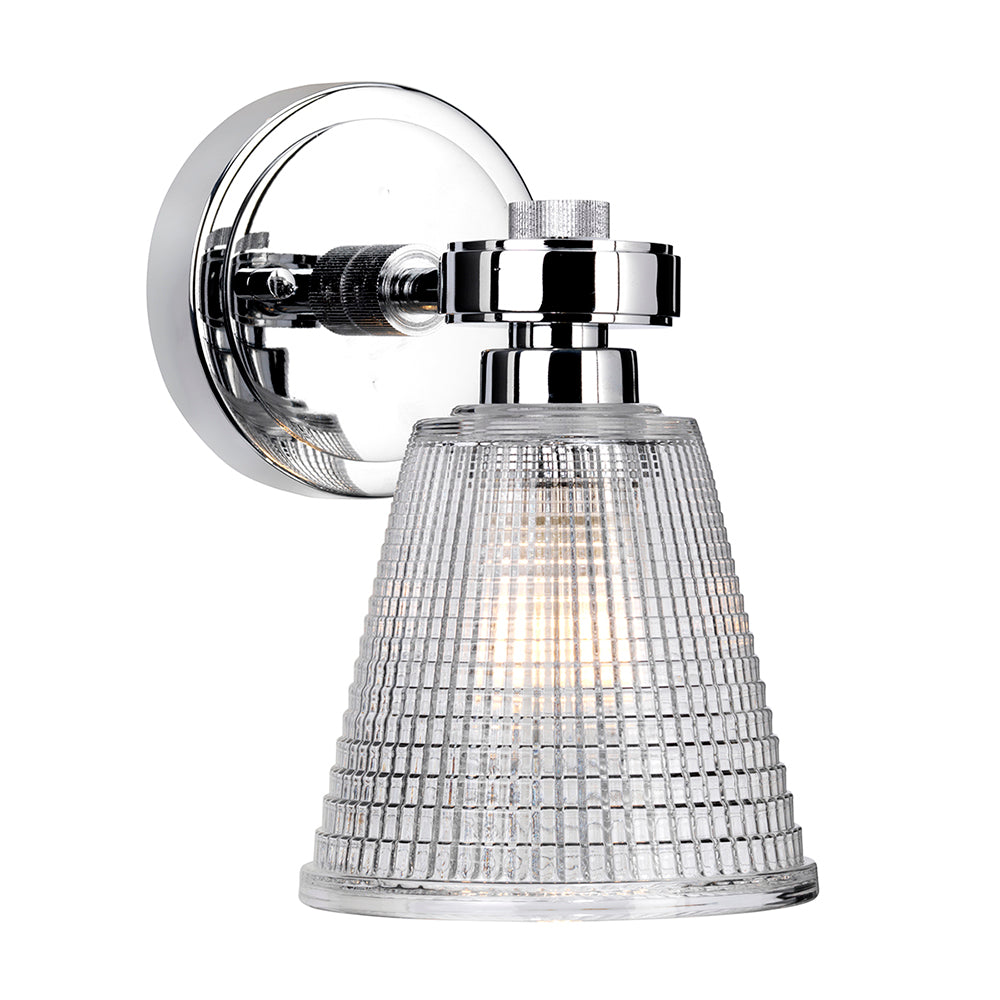 Gunnislake 3W LED Bathroom Wall Light Polished Chrome - BATH-GUNNIS1-PC