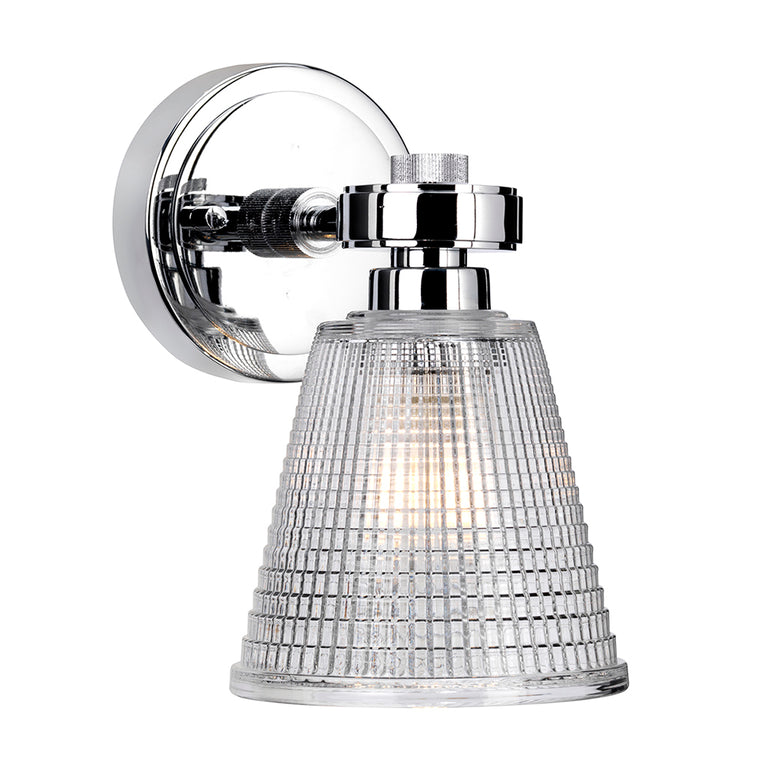 Gunnislake 3W LED Bathroom Wall Light Polished Chrome - BATH-GUNNIS1-PC