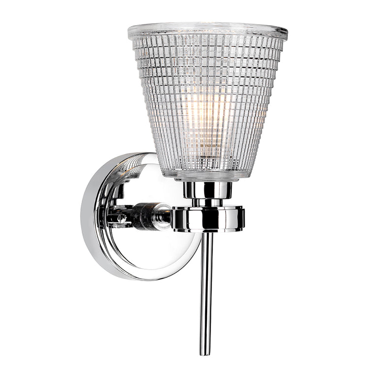 Gunnislake 3W LED Bathroom Wall Light Polished Chrome - BATH-GUNNIS1-PC