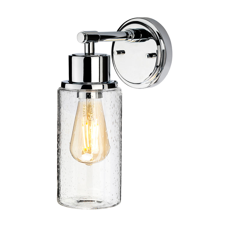 Morvah Wall Light Polished Chrome - BATH-MORVAH1-PC