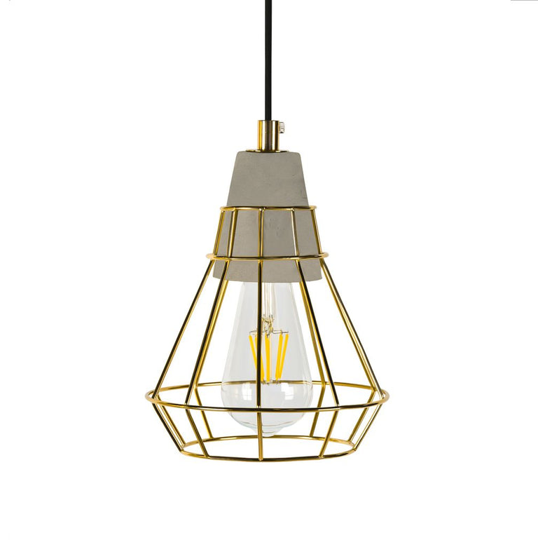 Bazz 1 Pendant Gold