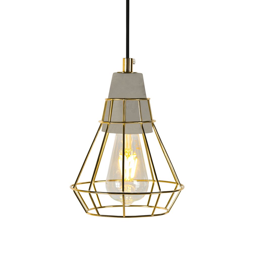 Bazz 1 Pendant Gold