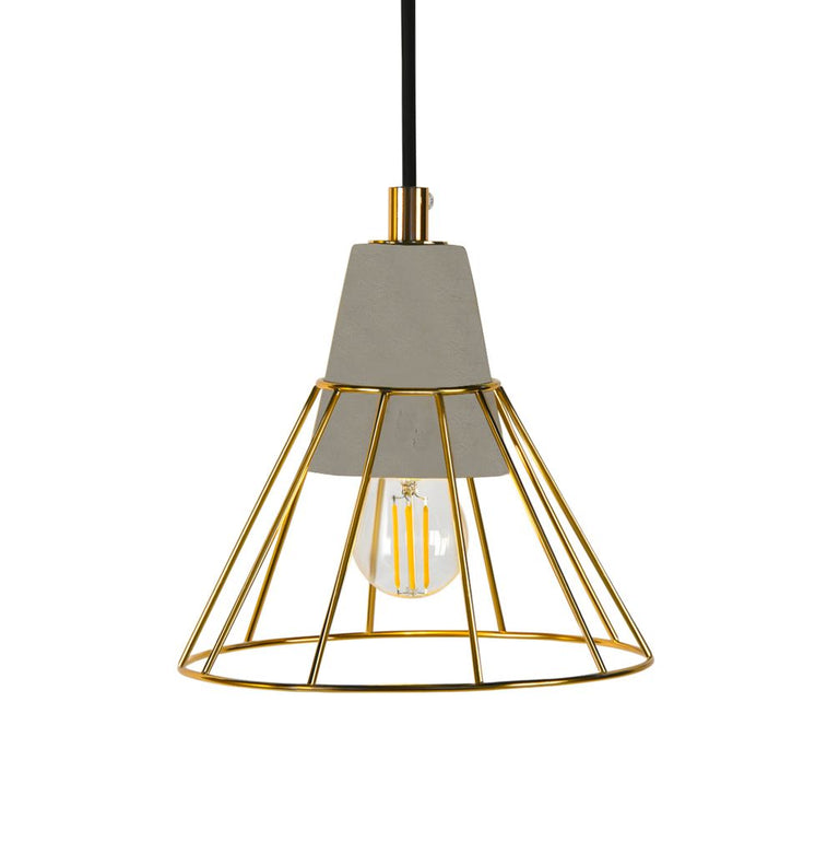 Bazz 3 Pendant Gold
