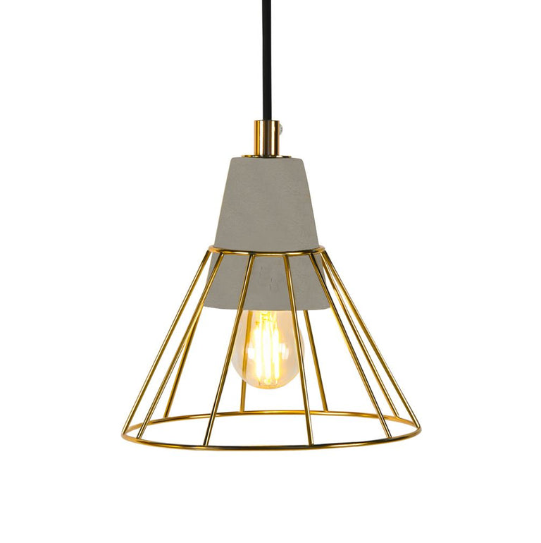 Bazz 3 Pendant Gold