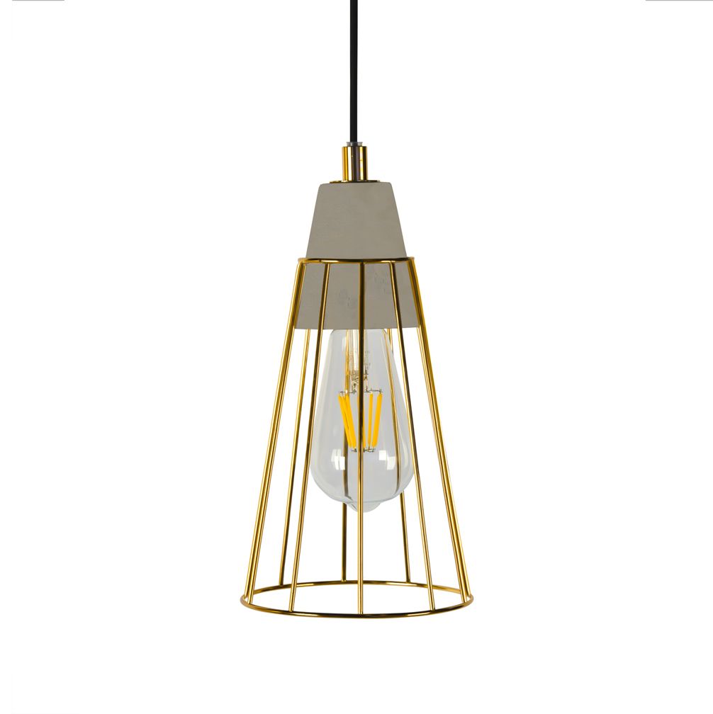 Bazz 4 Pendant Gold
