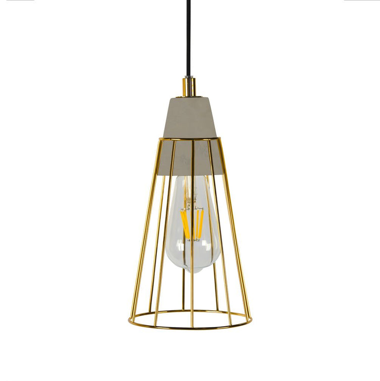 Bazz 4 Pendant Gold