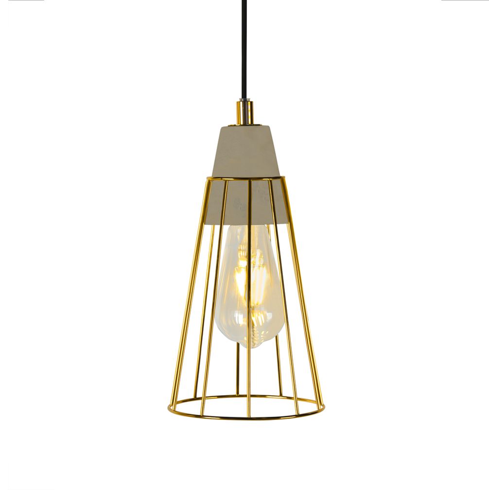 Bazz 4 Pendant Gold